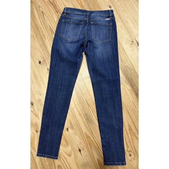 KanCan Dark Wash Super Skinny Jeans Size 5/26 Women’s - Picture 2 of 8
